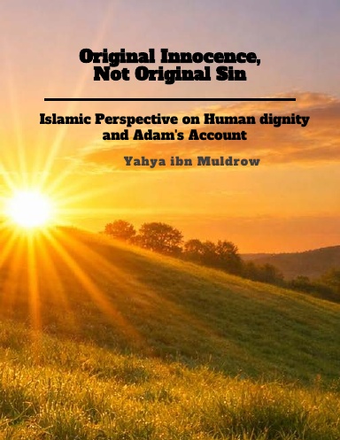 Original Innocence, Not Original Sin