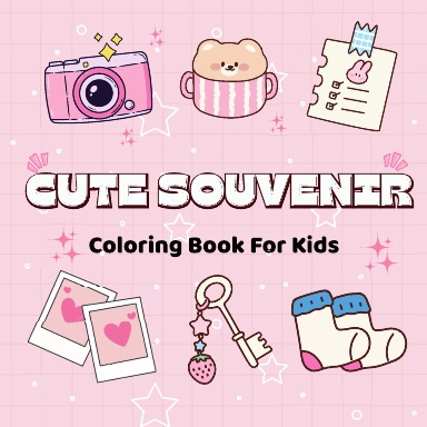 Cute Souvenir Coloring Book