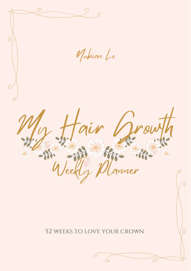 My Hair Growth | Weekly Planner