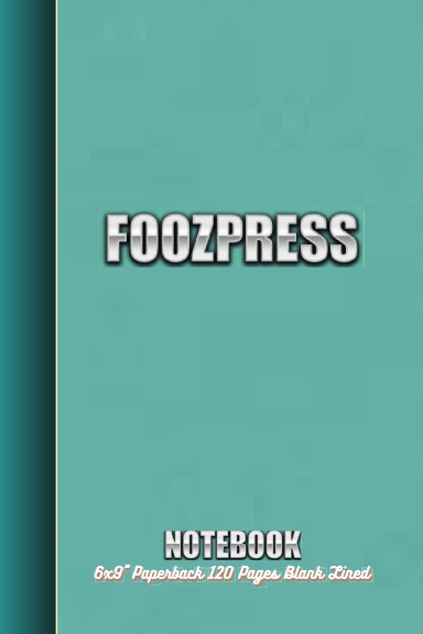 Foozpress Notebook