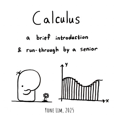Calculus, a brief introduction & run-through by a senior