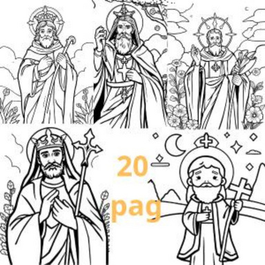 Coloring Book Jésus