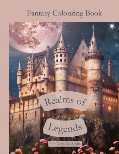 Realms of Legends Fantasy Colouring Book Premium Edition