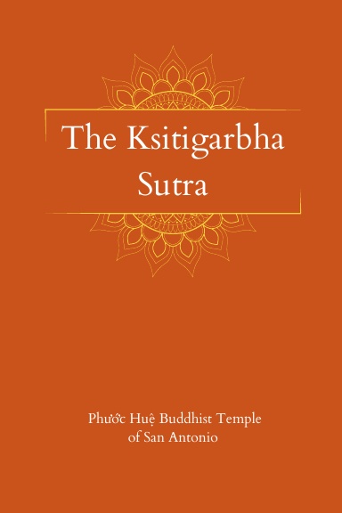 Sutra on the Original Vows of Ksitigarbha Bodhisattva