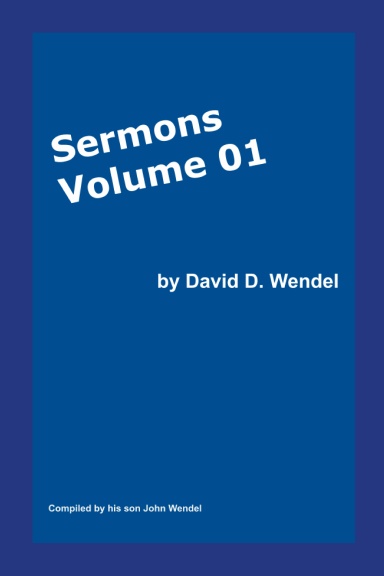 Sermons Volume 01