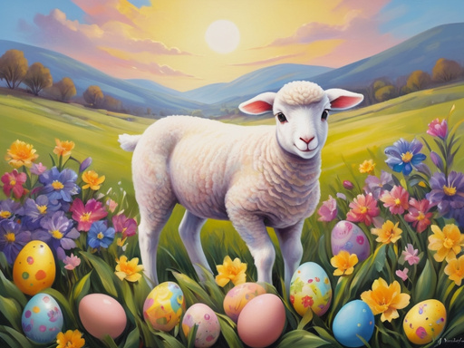 How Bunnies, Lambs and Chicks celebrate Easter