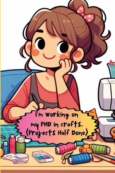 I'm Working On My PHD In Crafts