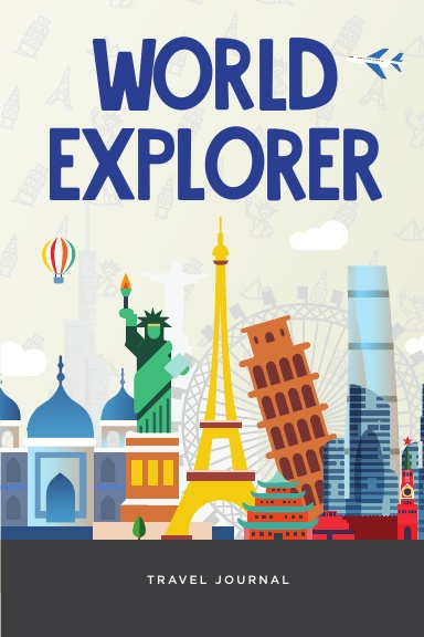 World Explorer Travel Journal for Kids