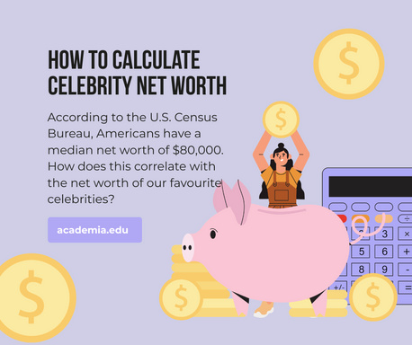 How to calculate celebrity net worth