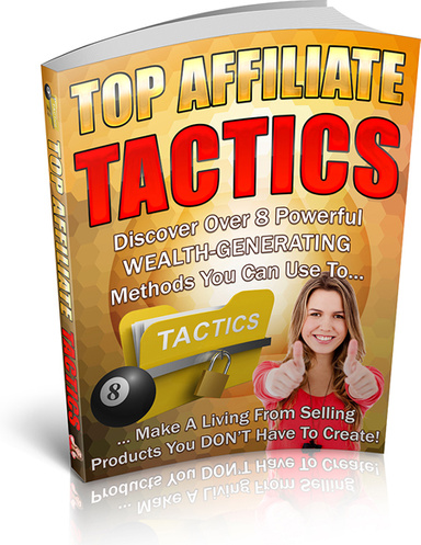 Top Affiliate Tactics PDF EBOOK with RESELL RIGHTS Fast Delivery