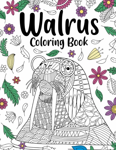 Walrus Coloring Book