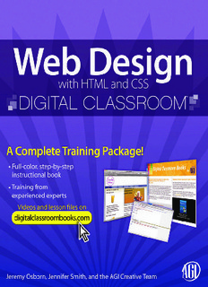 Web Design with HTML and CSS
