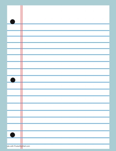 Lined Notes Opened Books by Makiath Ayesha  Thierry