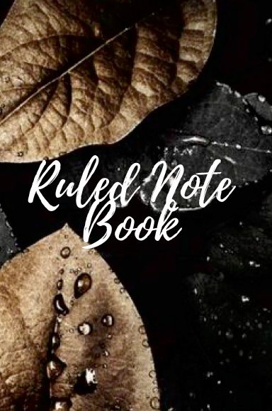 Ruled Notebook for Students