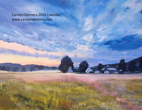 Carolyn Damstra Fine Art 2023 Calendar
