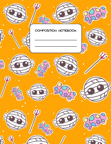 Halloween Composition Notebook