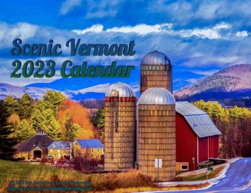 Scenic Vermont 2023 Calendar