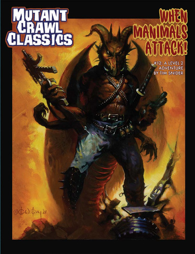 Mutant Crawl Classics #12: When Manimals Attack! PDF