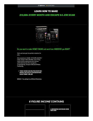 6 FIGURE INCOME | EARN $10,000+ EVERY MONTH