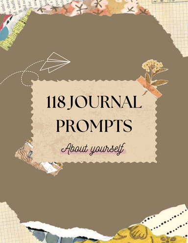 Journal Prompts - getting to know yourself