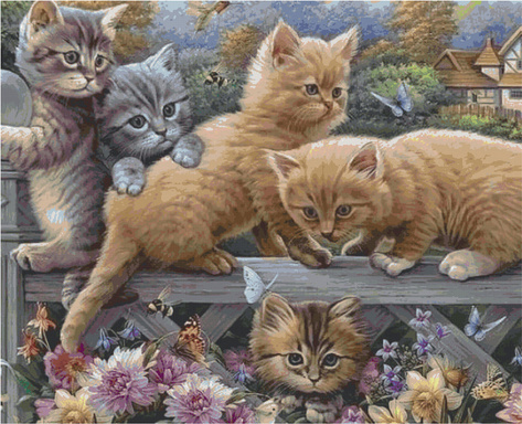 Counted Cross Stitch Patterns/ for/ cross stitch patterns cats/51