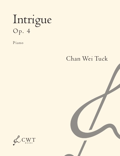 Intrigue for Piano, Op. 4
