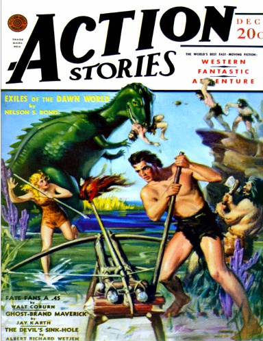 Action Stories 1940 December