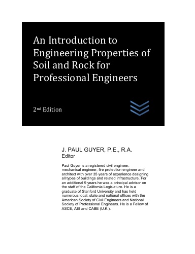 An Introduction to Engineering Properties of Soil and Rock for Professional Engineers
