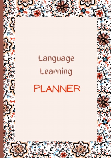 Language learning Goal Planner