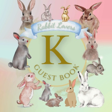 Initial Letter K Guest Book
