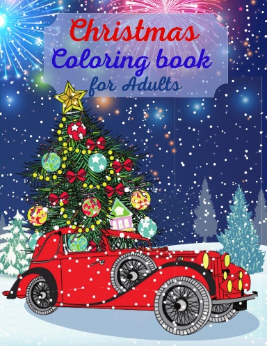 Winter: Coloring Book for Adults Stress Relieving Designs