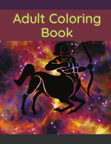 Adult Coloring Book: Stress Relieving Animal Designs