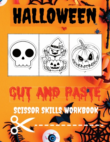 Halloween Scissor & Paste Skills for Kids