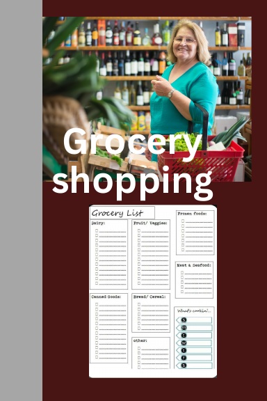 Grocery list planner