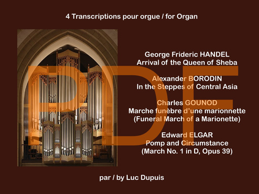 4 Transcriptions pour/for Organ