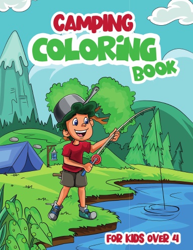 Camping Coloring and Activity Book