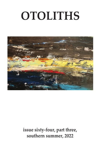 Otoliths issue sixty-four, part three, WHOL / OHLW / LWOH AND OTHER POEMS by Scott MacLeod