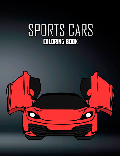 Sports Cars Coloring Book: Volume 2