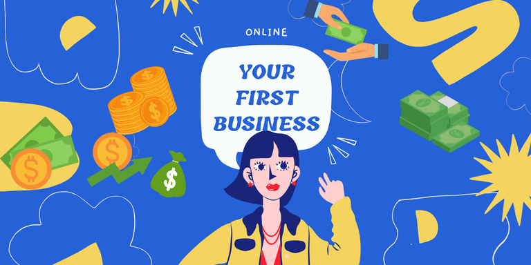 your first business online