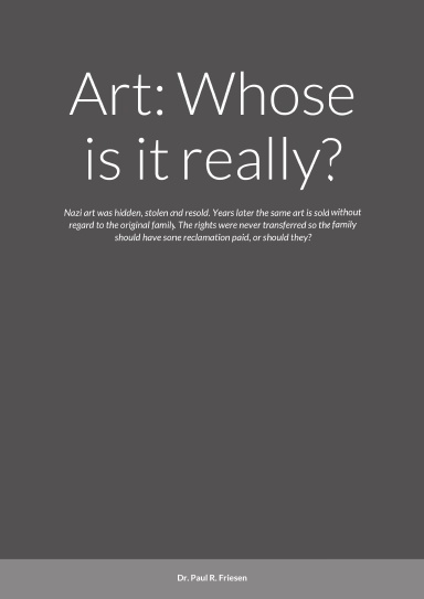 Art: Whose is it really?