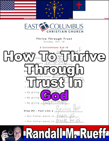 How To Thrive Through Trust In God