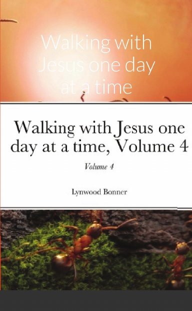 Walking with Jesus one day at a time