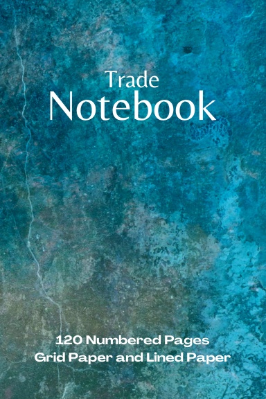 Coil Bound Trade Notebook with 120 Numbered Pages