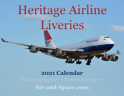 Heritage Airline Liveries, 2021 Calendar