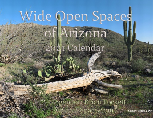 Wide Open Spaces of Arizona, 2021 Calendar