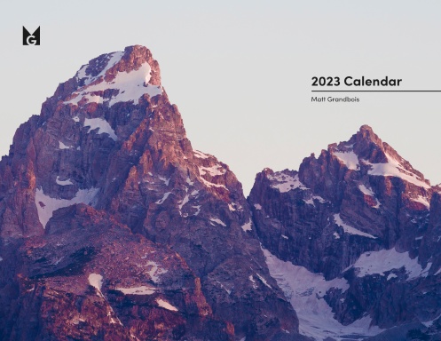 Matt Grandbois 2023 Photography Calendar