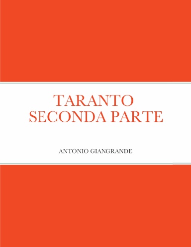 TARANTO  SECONDA PARTE