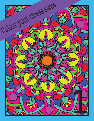 Flower Pattern Colouring book 146 Pages