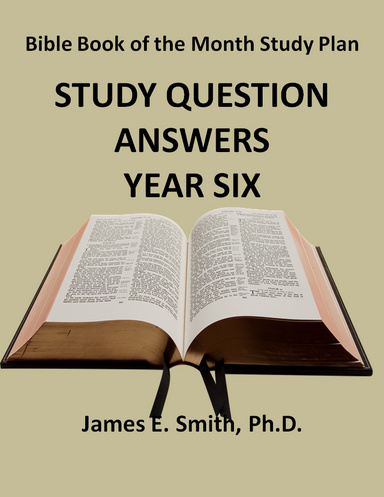 Study Question Answers, Year Six