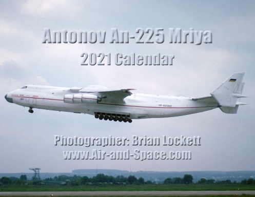 Antonov An-225 Mriya 2021 calendar